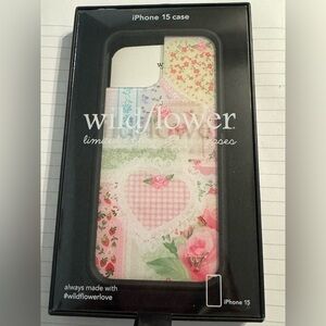 Wildflower iPhone 15 Case - Frilly Floral